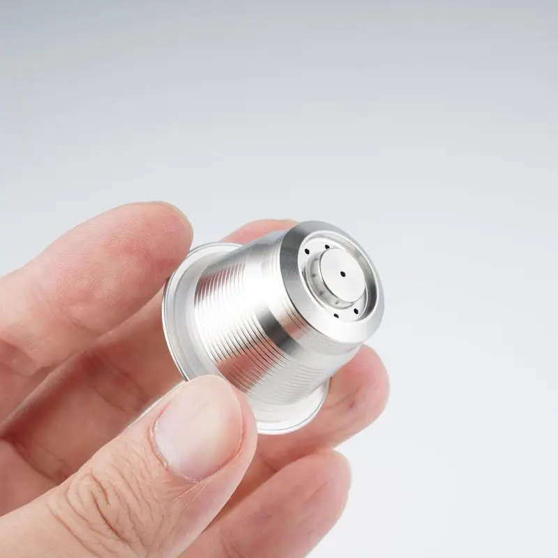 Капсула для кофе Nespresso Nestle многоразовый фильтр из нержавеющей стали с ложкой