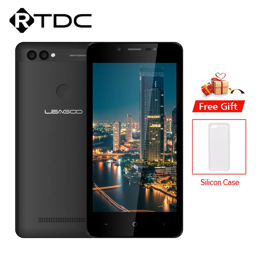 LEAGOO POWER 2 смартфон с 5 дюймовым дисплеем четырёхъядерным процессором MT6580A ОЗУ Гб