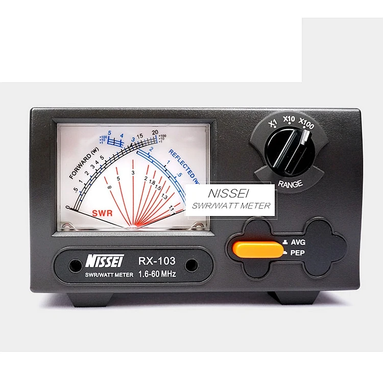 NISSEI RX 103 1 6 60 МГц короткая волна стоячий УФ измеритель мощности КСВ form