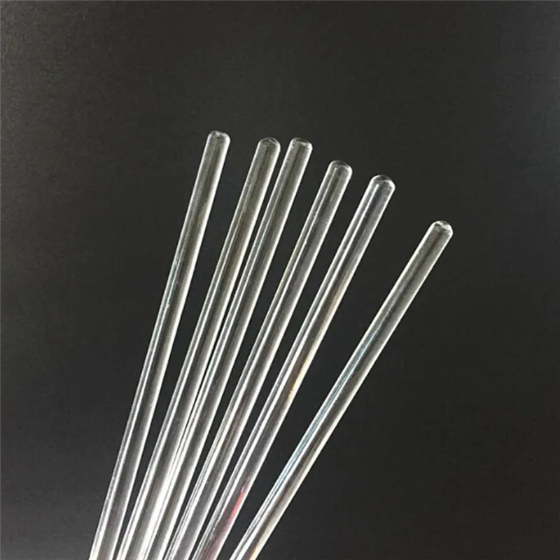 Липкие палочки для губ 15 см стержень перемешивания из прозрачного стекла с