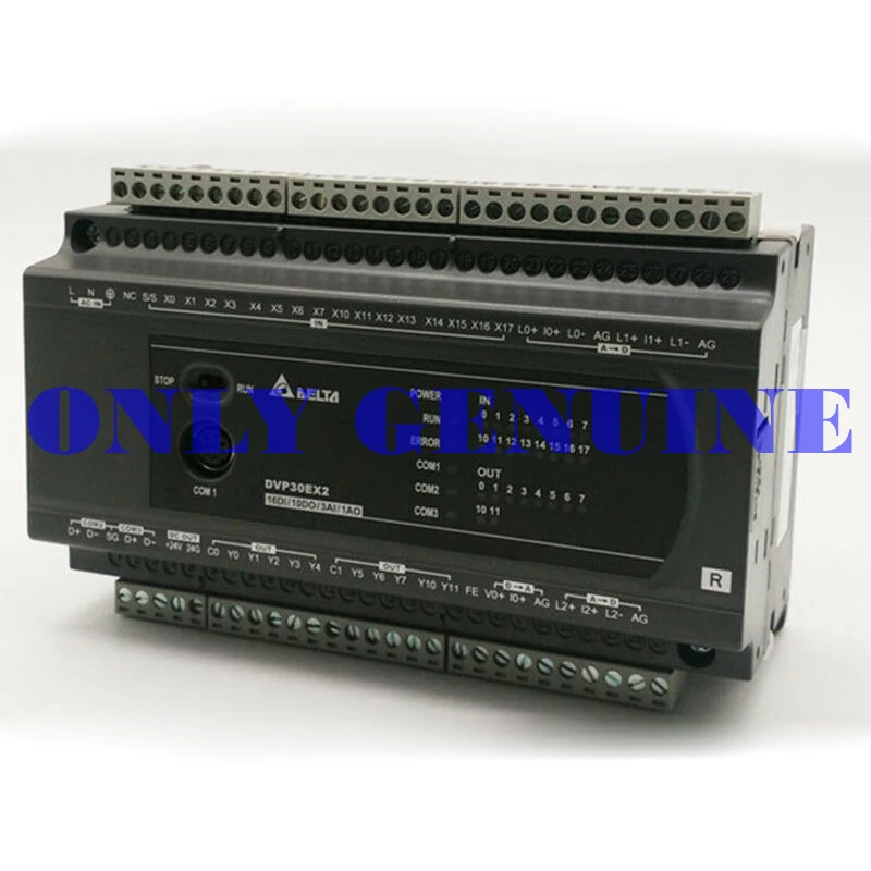 Интегрированный Delta PLC серии EX2 DVP30EX200R DVP30EX200T новый и оригинальный|Контроллер