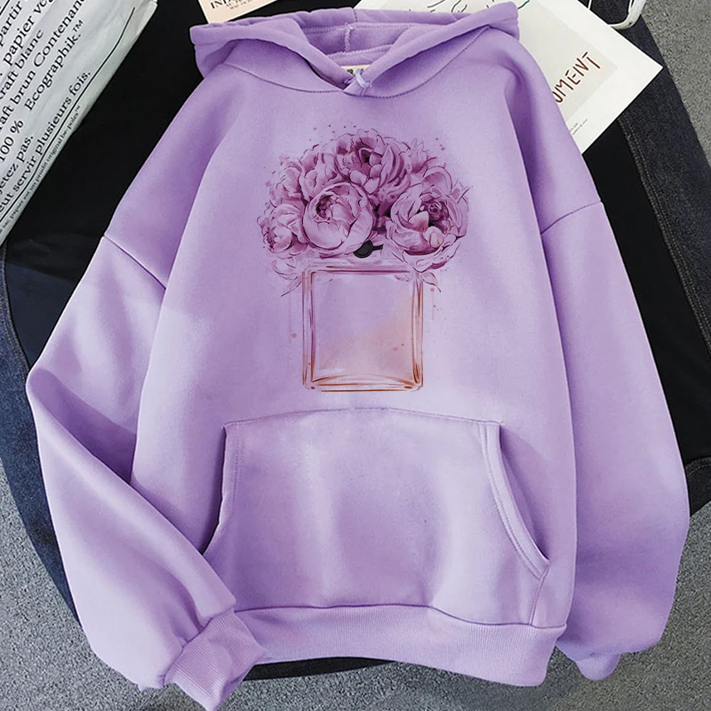 

Perfume Korea Casual Hoodie Sudaderas Harajuku Aesthetic Purple Tops Hoodies Women 2021 New Winter Fashion Y2k Koop Sweatshirt