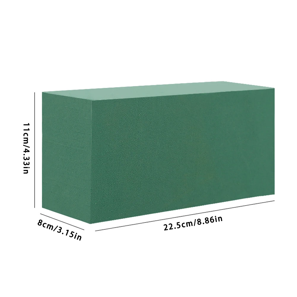 

2pc Floral Foam Brick Block Flower Holder Artificial Flower For Wedding Florist Flower Arranging Design DIY Craft Garden Decor
