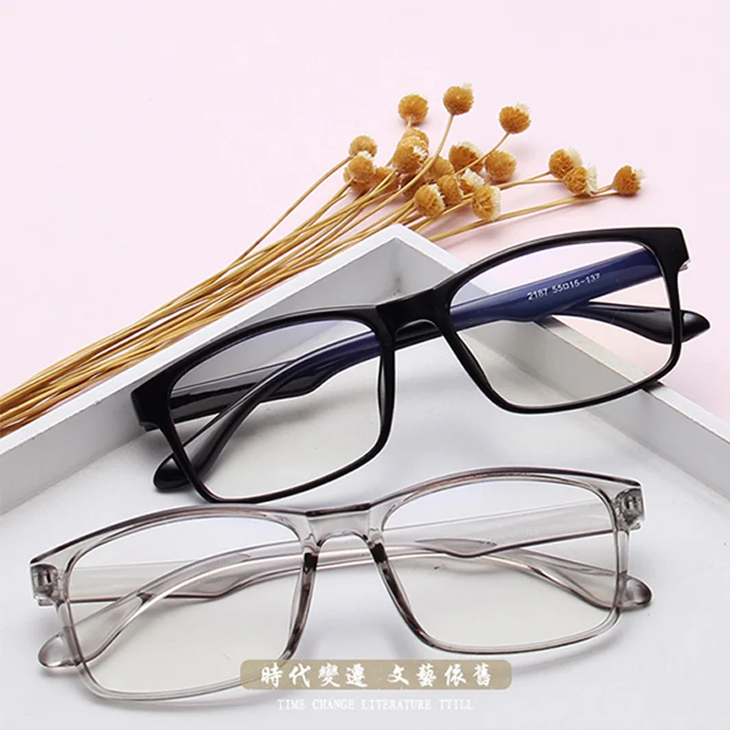 

2021 Trends Office Anti Blue Light Oversized Retro Computer Glasses Women Blue Blocking Gaming Big Size Men Eyeglasses Frame
