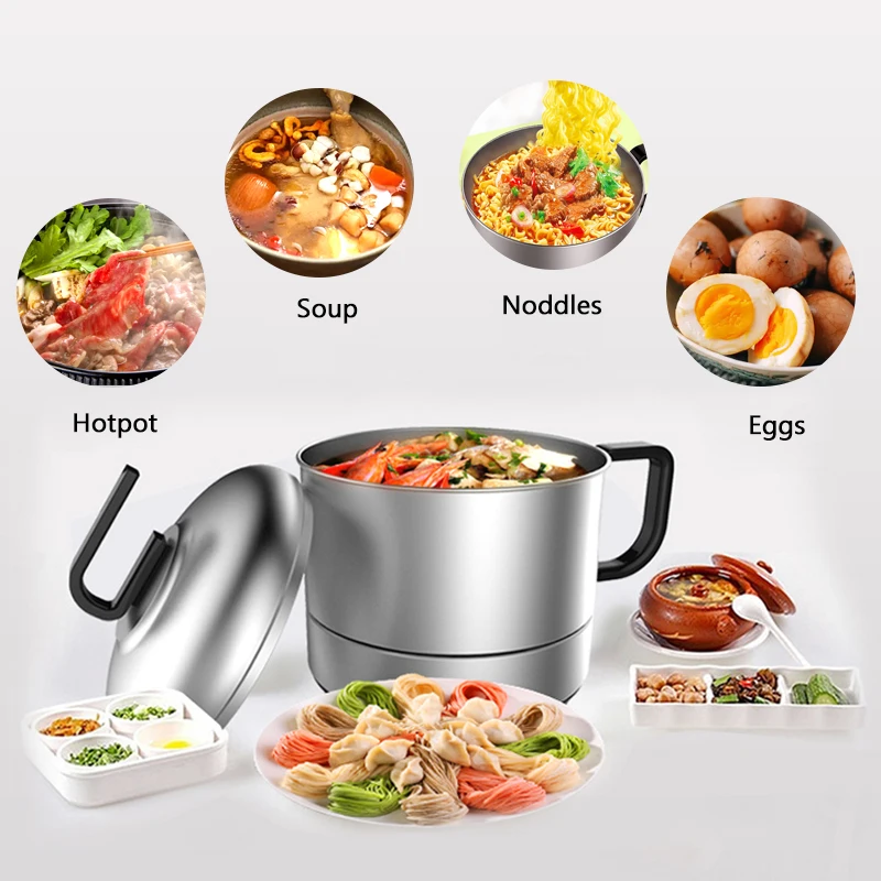 Мультиварка электрическая портативная из нержавеющей стали 220 В|Мультиварки| |