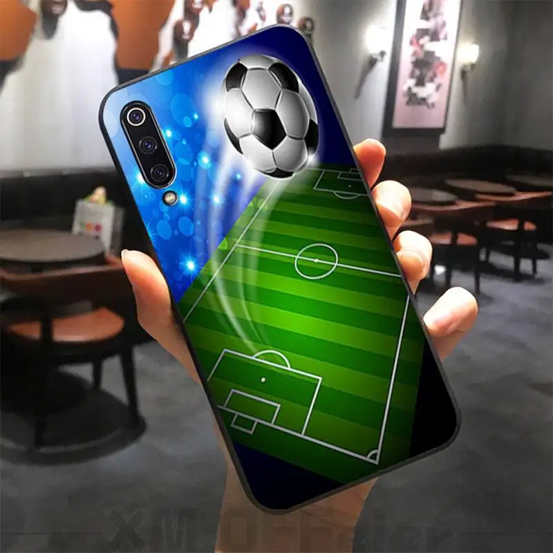 

Football Phone Case For Xiaomi Note 10 Pro 9 SE 9T Pro A2 Lite Slim Cover For Redmi Note 9s 8 Pro Phone Case