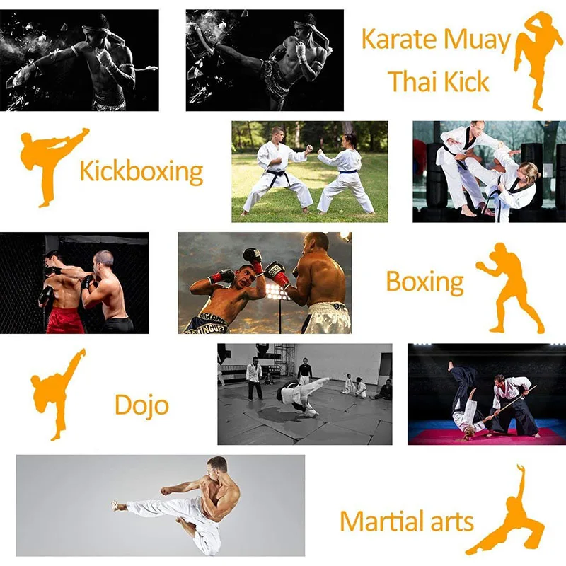 

1pc Curved Boxing Bag Boxing Equipment Focus Punching Bags For Taekwondo Muay thai Karate Adults Kids PU Training Paws Pads
