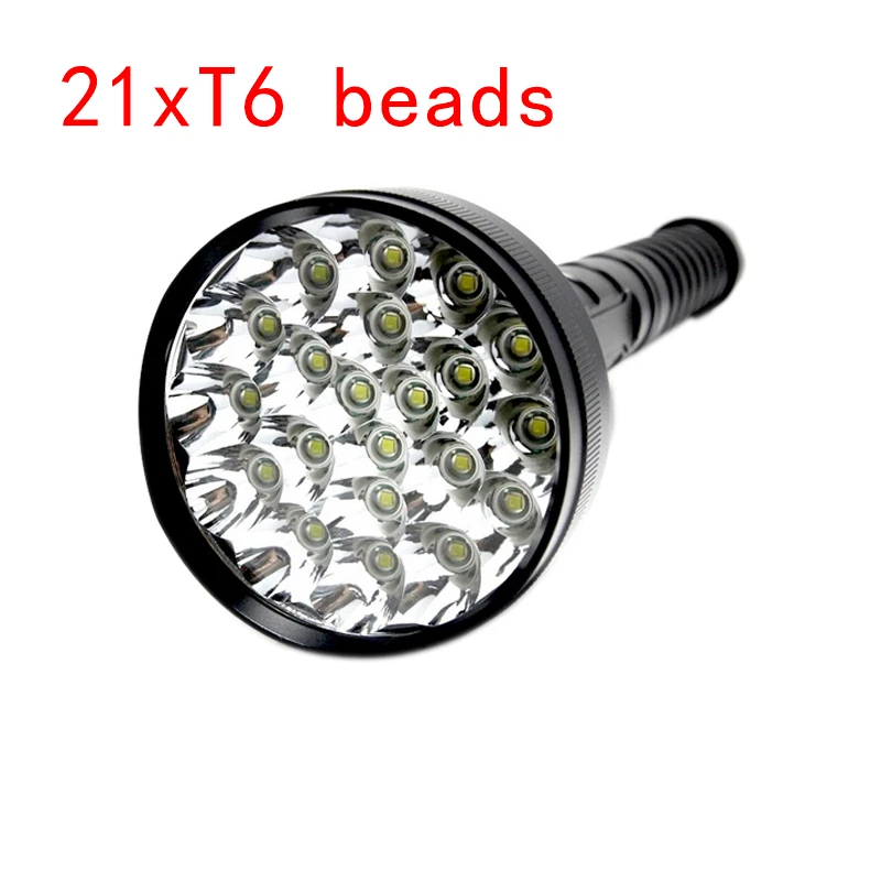 Ультра яркий водонепроницаемый 15xT6 18xT6 21xT6 мощный фонарь 15000-21000lumens светильник 18650