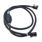 Резиновый топливный насос 8 мм, топливный шланг, Подвесной лодочный двигатель, бензиновый аккумулятор, двигатель для автомобиля, лодки