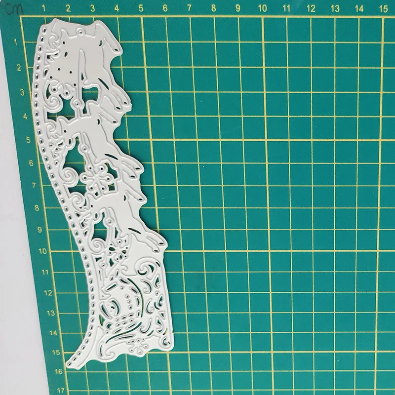 2021 Новое поступление Рождественский олень кружевные металлические Вырубные