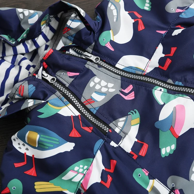 VIKITA Children's Boys Girls Windbreaker Jackets Spring Autumn Outerwear Kids Jacket Windproof Waterproof Coats T017 | Детская