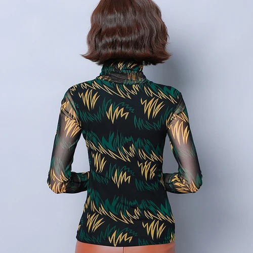 Женская офисная одежда с длинным рукавом элегантная приталенная рубашка