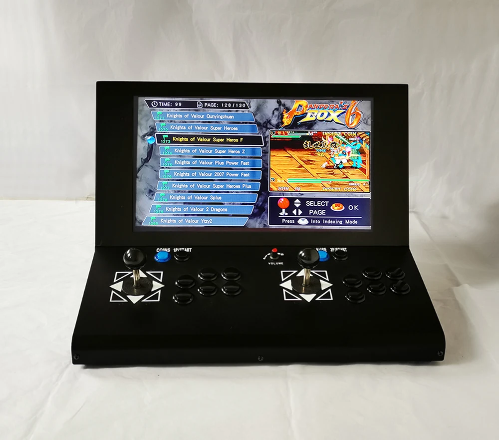 1" lcd мини аркадная с классическими играми 1300 в 1 PCB/кнопка/джойстик