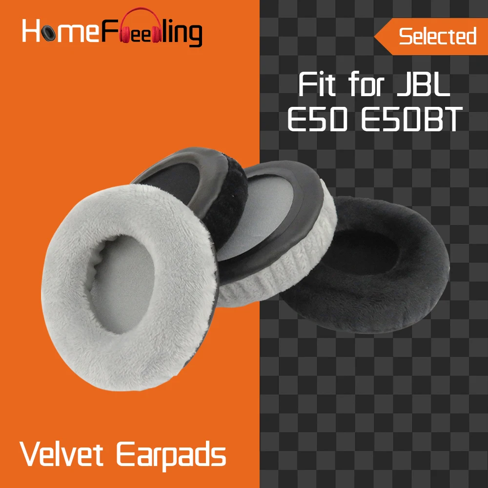 

Homefeeling Earpads for JBL E50 E50BT Headphones Earpad Cushions Covers Velvet Ear Pad Replacement