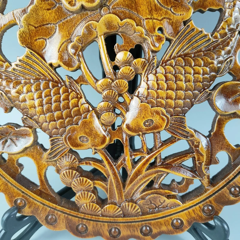 Изысканная круглая Китайская традиционная рукоделие фотография подарок камфора