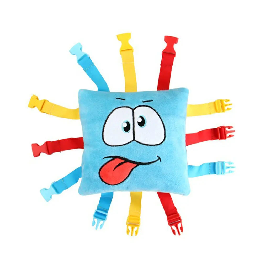 

1set Kids Early Educational Color Matching toys Baby Basic Life Skill Training Birthday Montessori Buckle Baby Montessori Toys