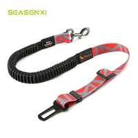 pet dog cat car seat belt car safety nylon belt for pet vehicle seat belt harness dogs travel traction collar pet product suppli