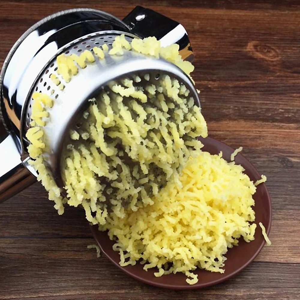 Stainless Steel Manual Juicer Press Squeezing Potatoes Baby Food Supplements Potato Mashers And Juicers Kitchen Tools | Дом и сад