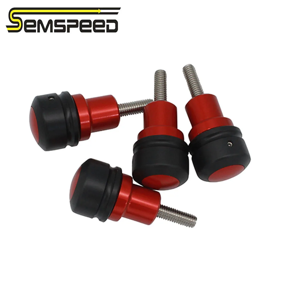 SEMSPEED 4 шт. мотоцикл M6 переднее крыло Вилка протектор Рамка слайдер болт 6 мм для