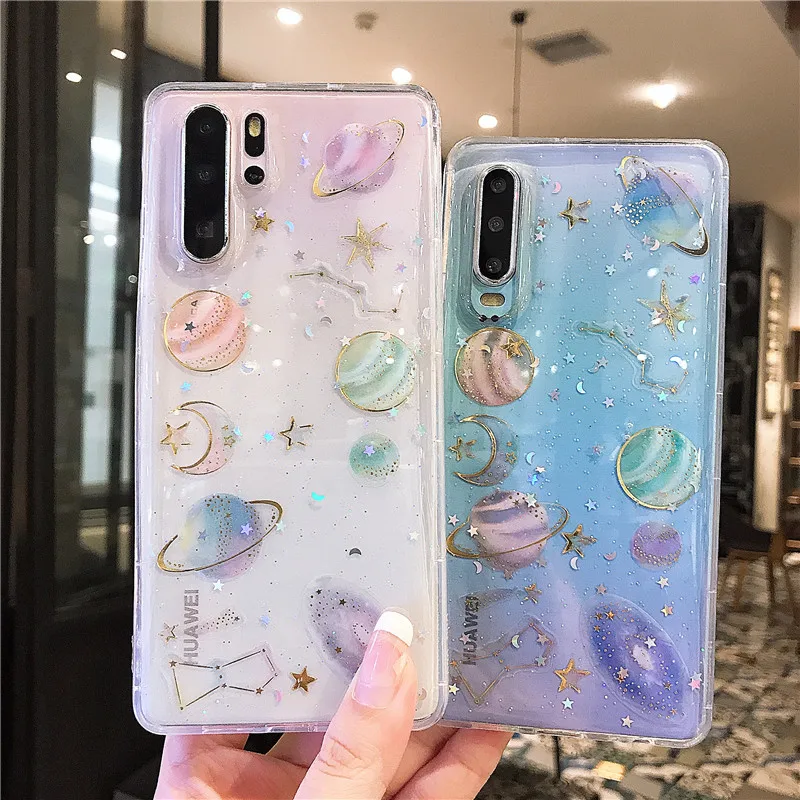 Силиконовый чехол для Huawei P30 Pro P20 P10 Mate 20 lite Honor 9 10 8X V20 Y6 Y9 P Smart Plus|Бамперы| |