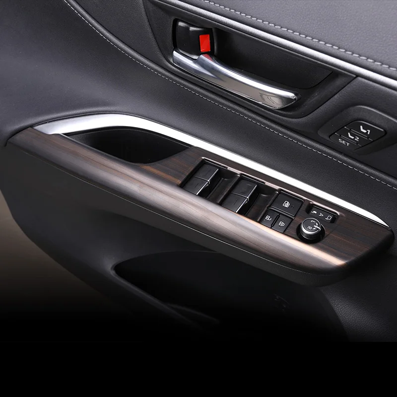 

For Toyota Harrier VENZA Refit 2020 2021 2022 Car Accessories Glass lift panel, door armrest switch patch