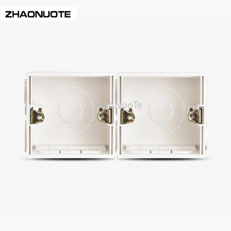 Тип 86 розетка для переключателя темная коробка Бытовая огнестойкая сборка