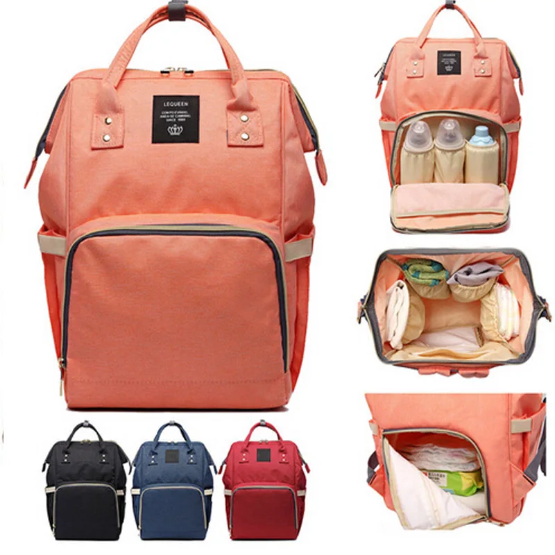 

Baby Diaper Bag Mummy Maternity Nappy Bag Hang Stroller Large Capacity Newbron Travel Backpack Handbag Nursing Bag Infant Care