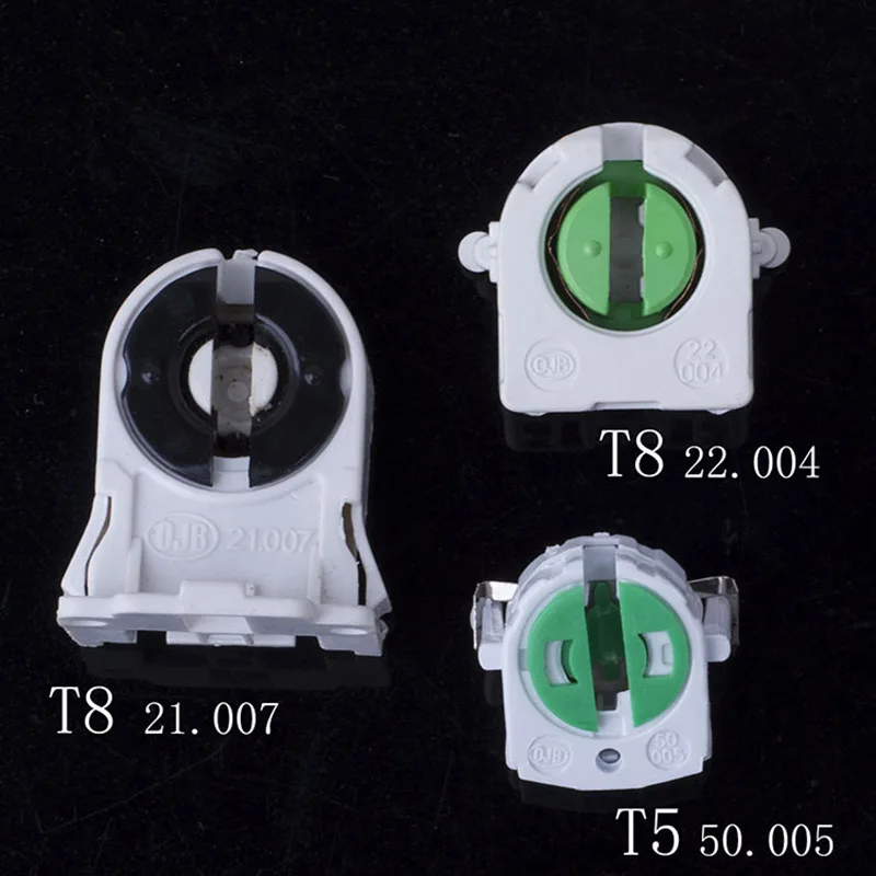 T4 T5 Lamp Base T8 Fluorescent Holder Test Aging Display Light Socket Types for Grille | Освещение