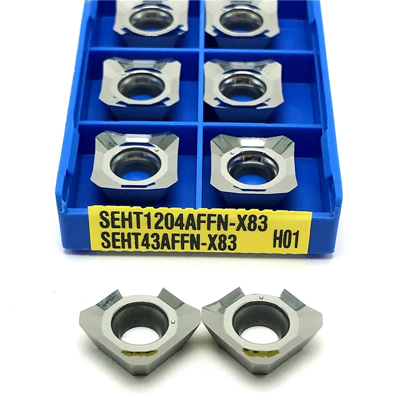 SEHT1204 AFFN X83 H01 индексируемый фрезерный токарный инструмент вставки станок с ЧПУ SEHT