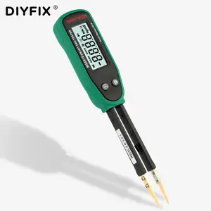 Умные пинцеты SMD, цифровой мультиметр, резистор, конденсатор, диод, диагностические инструменты, Универсальный зонд, умный тестер