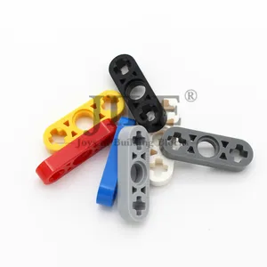 Кирпичные блоки Technolog Liftarm 1x3, тонкие 6632, совместимые с аксессуарами, комбинация механических деталей с научными игрушками