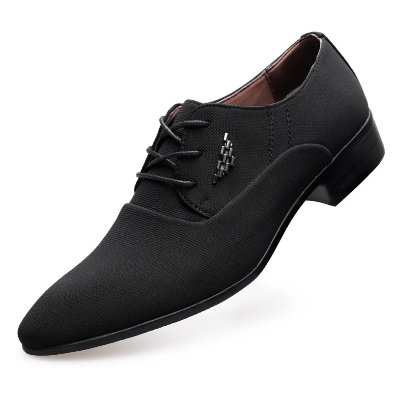 

Luxury Brand Classic Oxford Shoes for Men Breather Canvas Shoes Men Formal Wedding Men Dress Shoes Herren Schuhe Sepatu