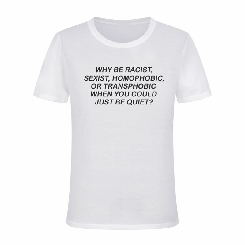 Футболка женская хлопковая с надписью Why Be раст | Женская одежда