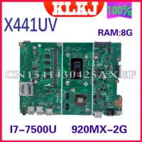 x441uv with i5 7200u 8g memory original motherboard is for 100 working of asus x441u x441ur x441urk x441ub laptop motherboard