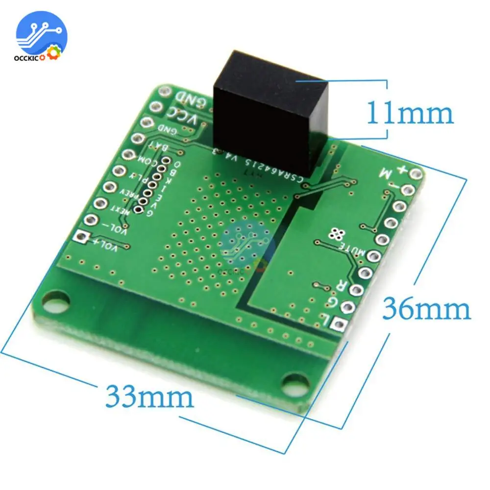 CSRA64215 Bluetooth 4 2 аудио модуль DC 5V изолированный без потерь музыка Hifi приемник плата
