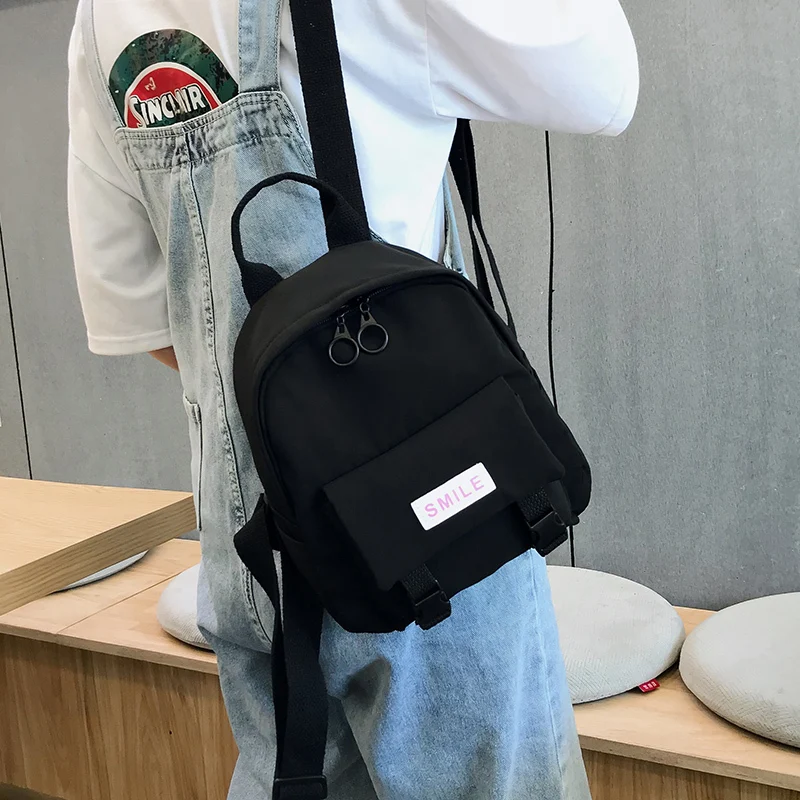 

Oxford Backpack 2020 New Trend Women Backpack Wild Fashion Shoulder Bag Small Canvas Teen Girl School bag Mochilas Female