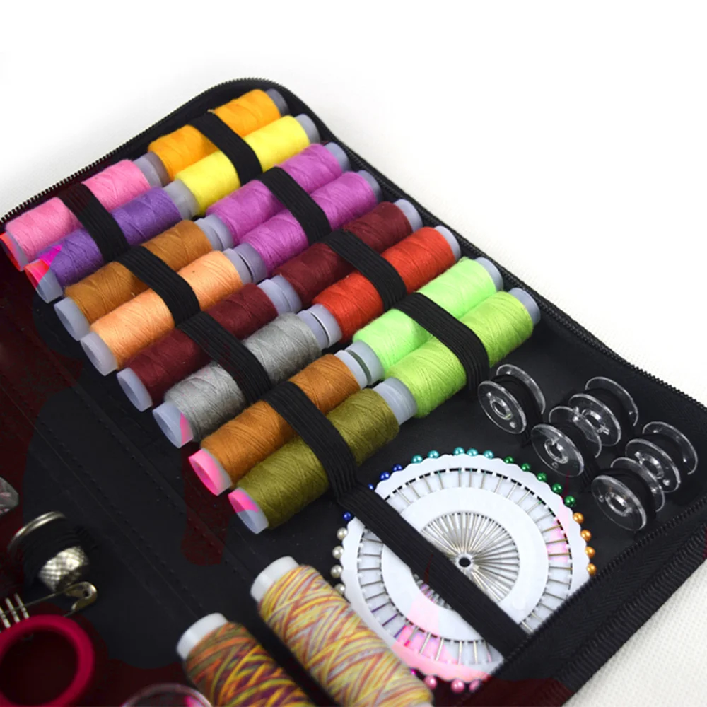 

Sewing Kit with 136 Pieces Sewing Accessories for Beginners Emergency Whole Family to Mend and Repair