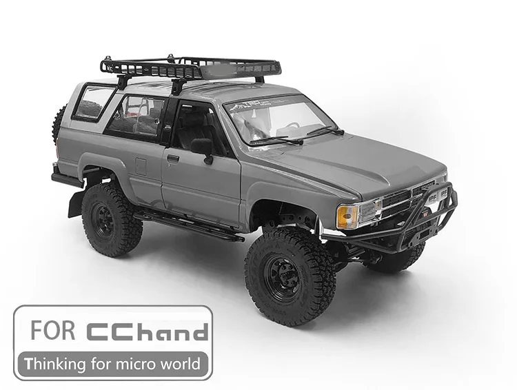 Металлическая багажная пластина + рейка/багажная рейка для RC4WD TF2 4runner|Детали и