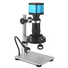 1080P HDMI USB электронный цифровой видеомикроскоп камера 130X зум C крепление объектива светодиодный светильник ка для лаборатории печатной платы инструменты для ремонта телефонов