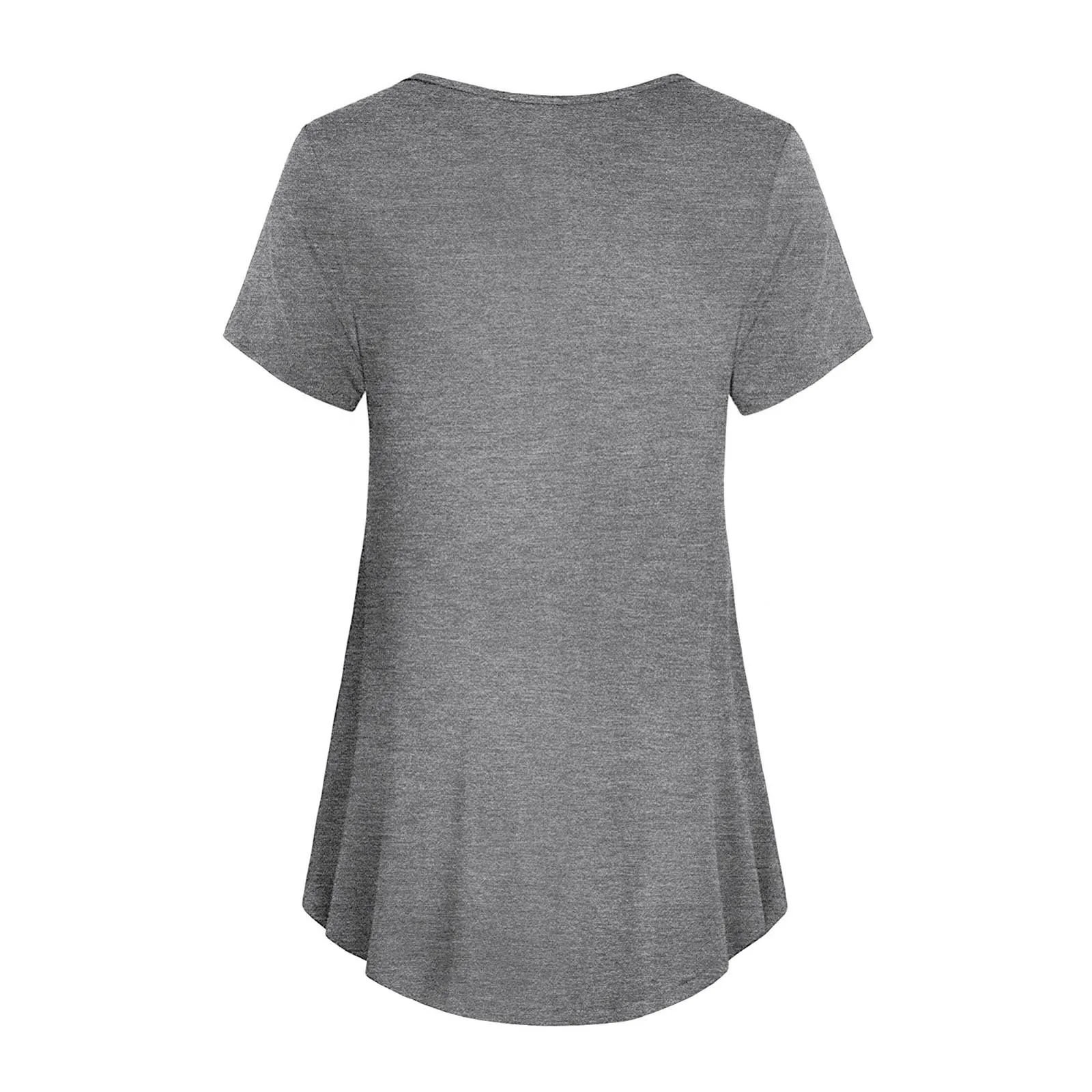 

Maternity Tee Fashion Solid Short Sleeve Breast-Feeding Pregnant Woman Nursing Top Maternity Blouse Pregnancy Tee Shirt Clothing