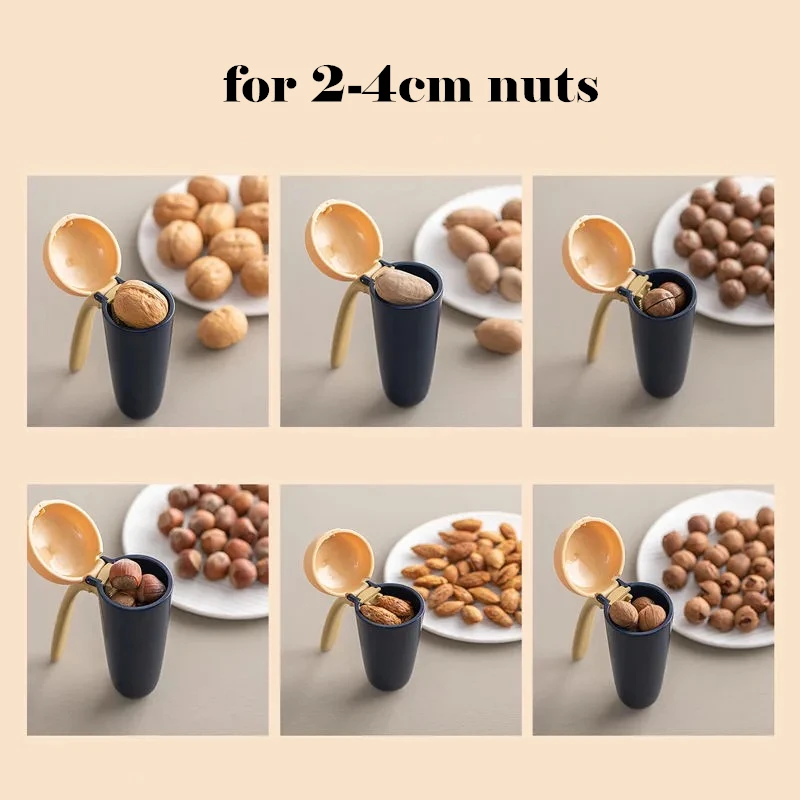 

1 PC Portable Nut Cracker Kitchen Gadgets Tool Sheller Walnut Opener Plier Metal Opener Nutcracker Kitchen Accessories