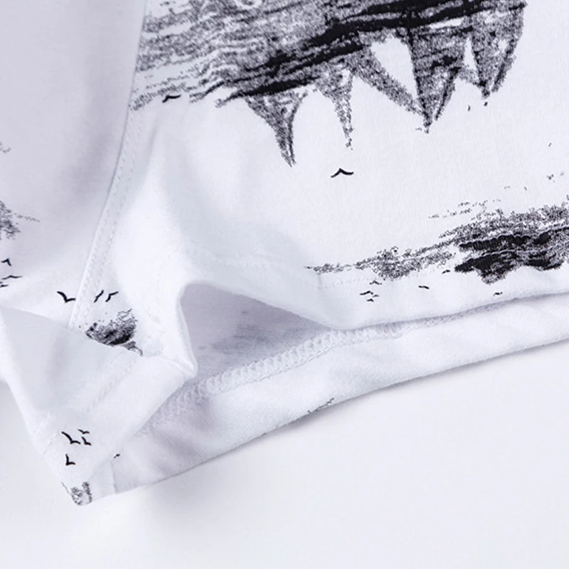 

4PCS/Set High Quality Brand Boxer Mens Underwear U Convex Boxers Shorts Sexy Soft Male Panties Printed Breathable Underpants