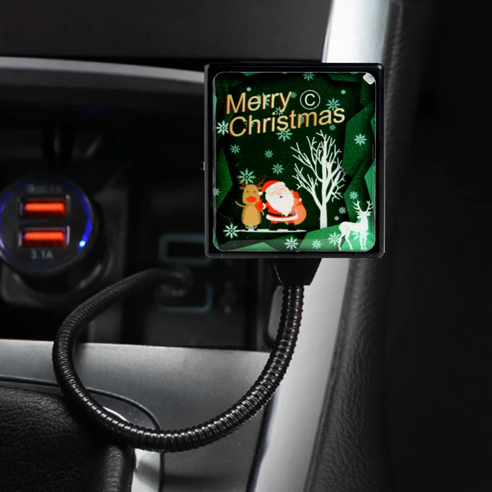 

USB Projection Light Car Stage Room Atmosphere Lights Festival Decor Accessories Happy New Year Christmas Supplies