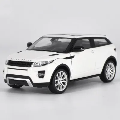 Aurora-White Высокое качество подарок 1:24 Defender внедорожный сплав модель, моделирование литья под давлением дверь оттяните назад Коллекция Модель - Цвет: Aurora-White
