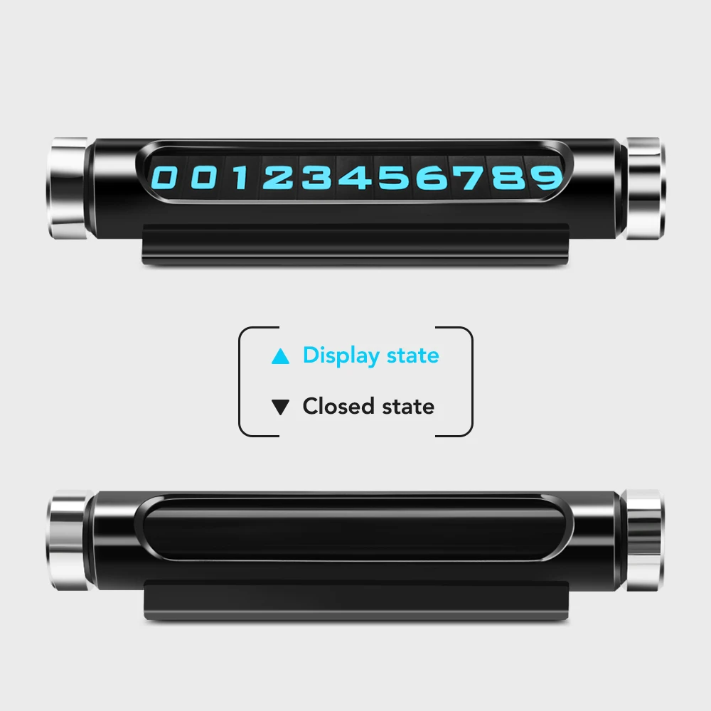 Автомобильная Поворотная Временная парковочная карта для opel astra h j g corsa insignia zafira b