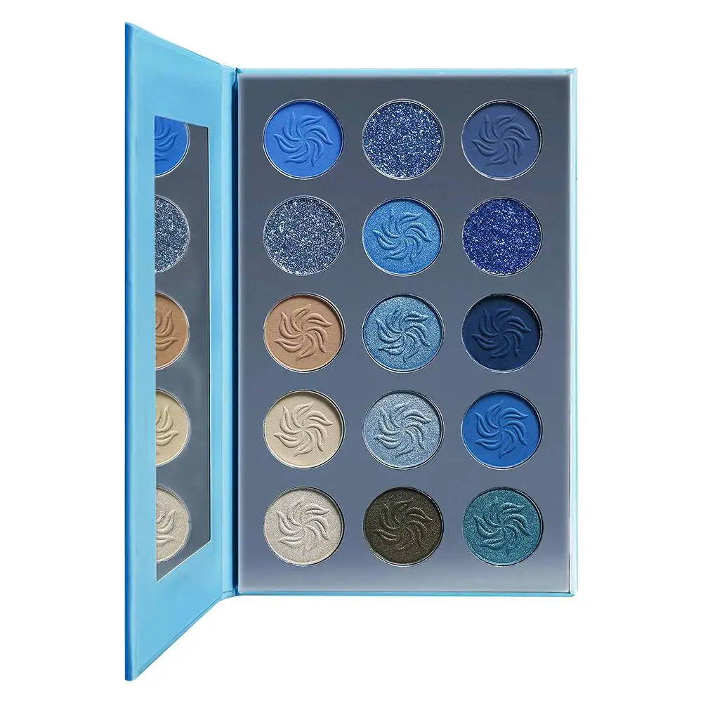 Dream фиолетовые синие тени для век палитра 15 цветов матовые мерцающие блестящие