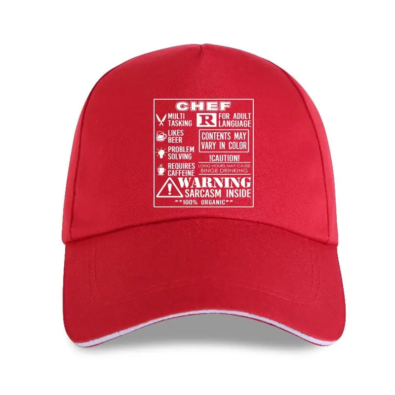 

new cap hat Chef Warning Sarcasm Inside Baseball Cap Sunlight Leisure Cotton Spring Vintage S-XXXXXL Personalized 2021 Fashion