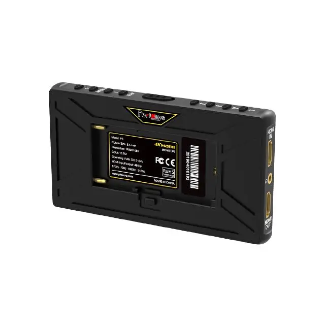 Тонкий и Ультратонкий Монитор PORTKEYS P6 4k 5 дюймовый IPS монитор 3D LUT/ Luma & RGB Waveform/блок