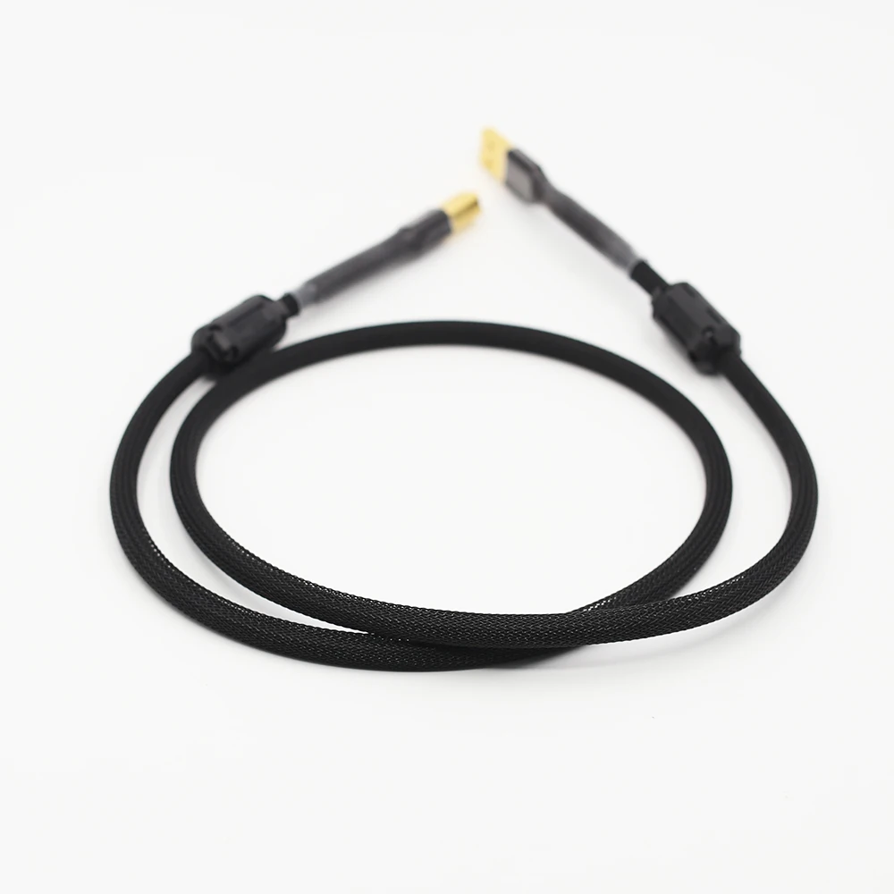 Hi End OFC USB аудио кабель 1 шт. для передачи данных DAC Fi A B usb кабель|usb hifi cable|audio cablehifi cable