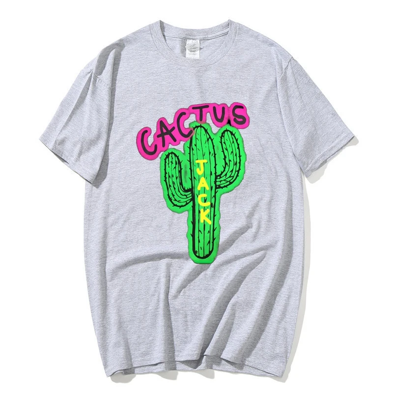 

Футболка Мужская/Женская хлопковая с принтом, люксовая рубашка в стиле хип-хоп, С КАКТУСОМ, для влюбленных пар, в стиле Харадзюку